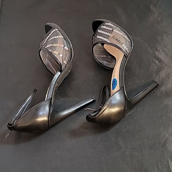 BRAND NEW RAMPAGE HIGH HEEL STILETTOS ADJUSTABLE BUCKLE STRAP SANDAL - Picture 10 of 15